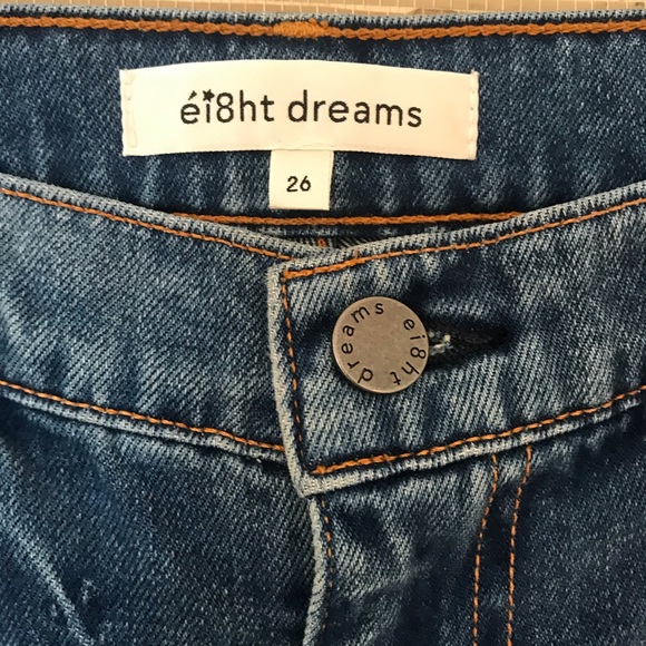 Ei8ght Dreams Distressed Straight Leg Jeans - Picture 3 of 9